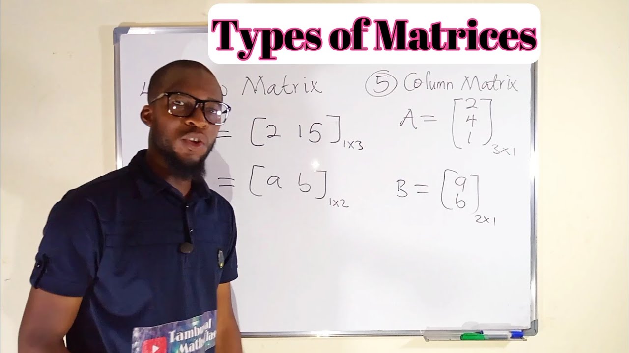 Types Of Matrices