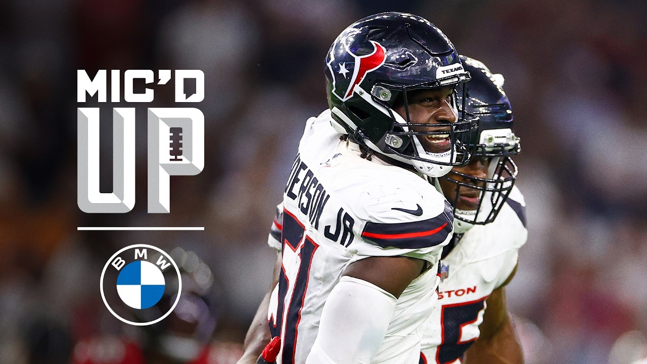 Will Anderson Jr. Mic’d Up: Epic Plays & MNF Energy vs. Buccaneers 🏈