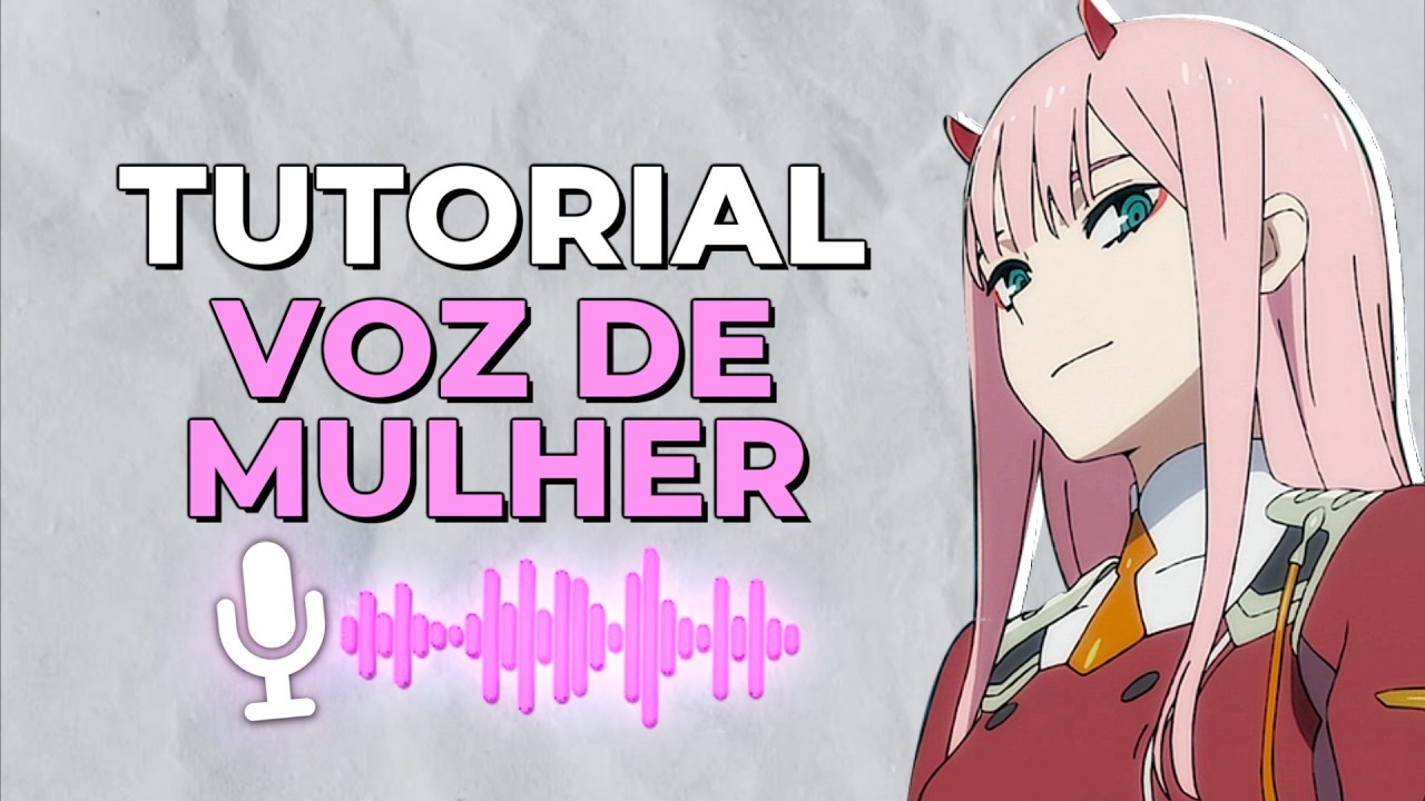Como Fazer Voz de Mulher 🎤 (Tutorial Simples)