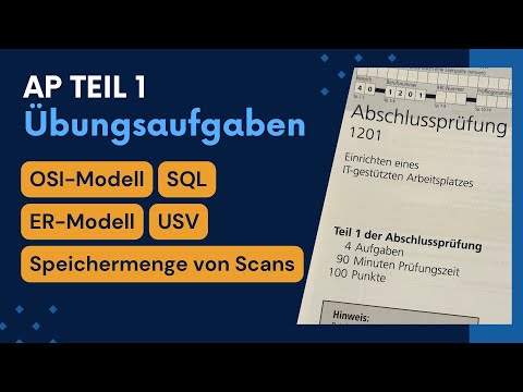 AP Teil 1: Technische Übungsaufgaben - Prüfungsvorbereitung