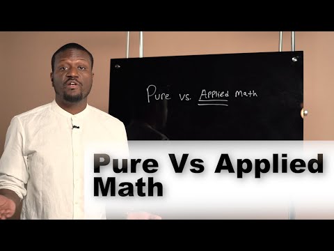 Pure Vs Applied Math