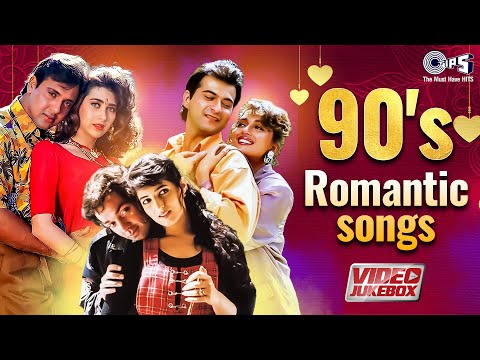 90s Romantic Songs Video Jukebox | 90s Evergreen Bollywood Hits | 90s Hits Hindi Songs | Love Songs