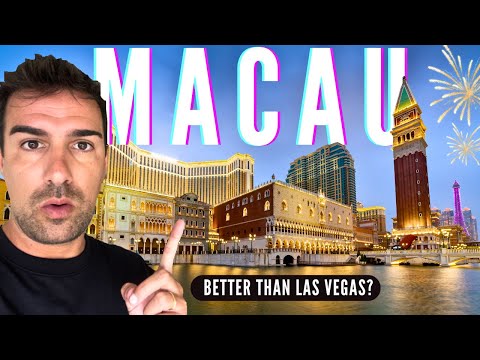 I CAN’T BELIEVE MACAU IS LIKE THIS!🇲🇴 THE LAS VEGAS OF ASIA!
