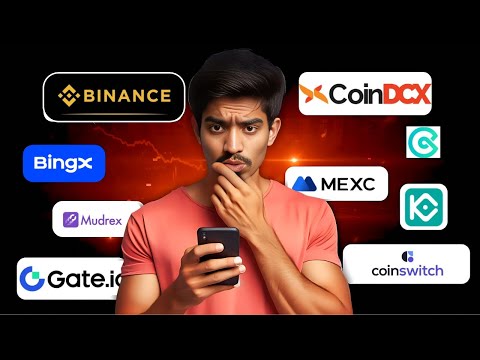 कौन सा Crypto App अच्छा है| Crypto Trading App 2025 | Top Exchange Comparison [Binance Vs CoinDCX]