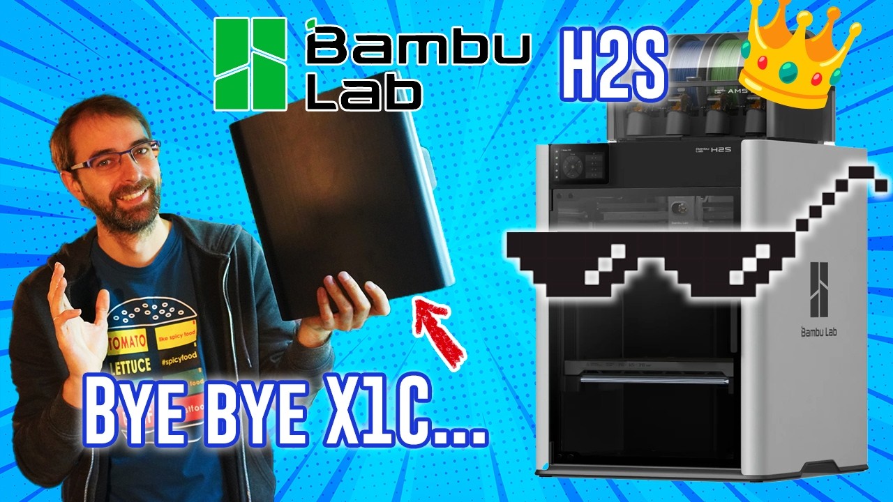 H2S de BambuLab : La Reine du Grand Format 3D Impression 👑