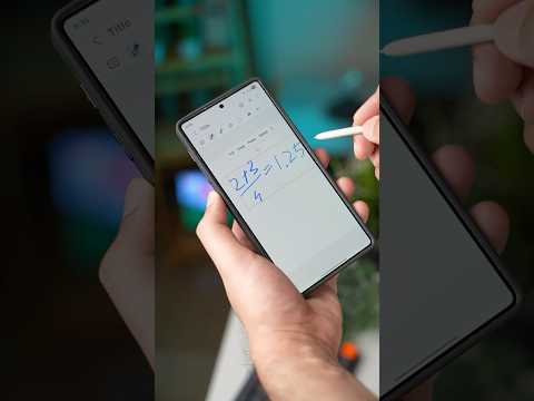 Samsung Notes Solves A Math Problem For Me