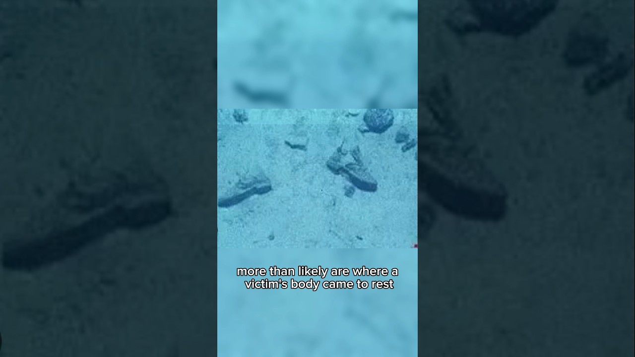 Eerie Shoe Graveyard at Titanic Wreck Site 👻