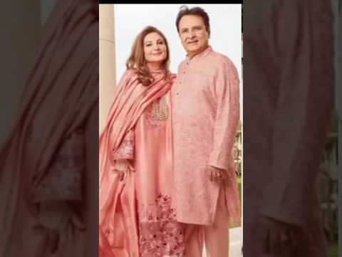 Behroze Sabzwari with wife #beautiful #pice