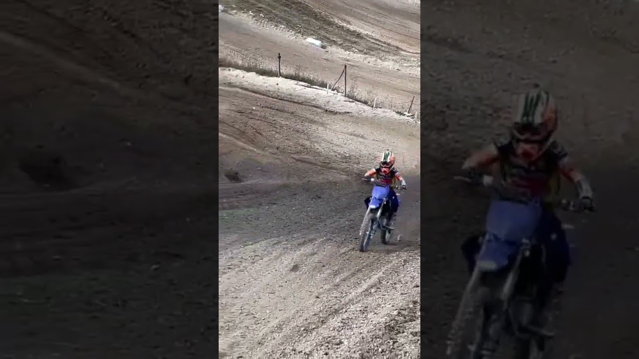 Yamaha YZ 85 at Luca Cherubini's School 🏍️