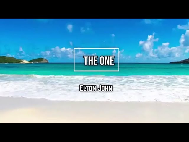 Elton John's 'The One' Lyrics – Discover the Heartfelt Song from Diamonds (Deluxe) 🎶