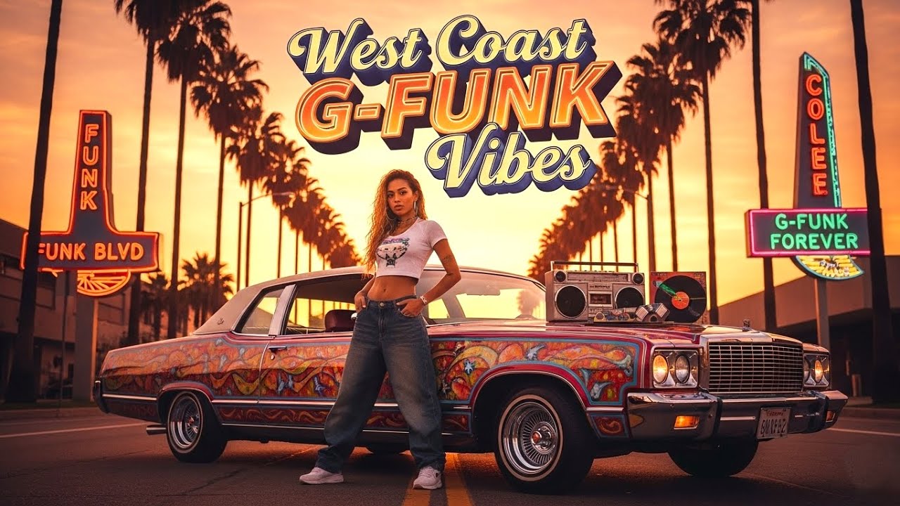 West Coast G Funk Vibes – Cali Evenings & Chrome Rides