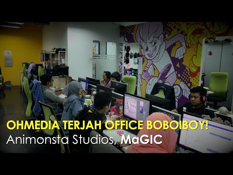 Office Tour - Animonsta Studios (BoBoiBoy)