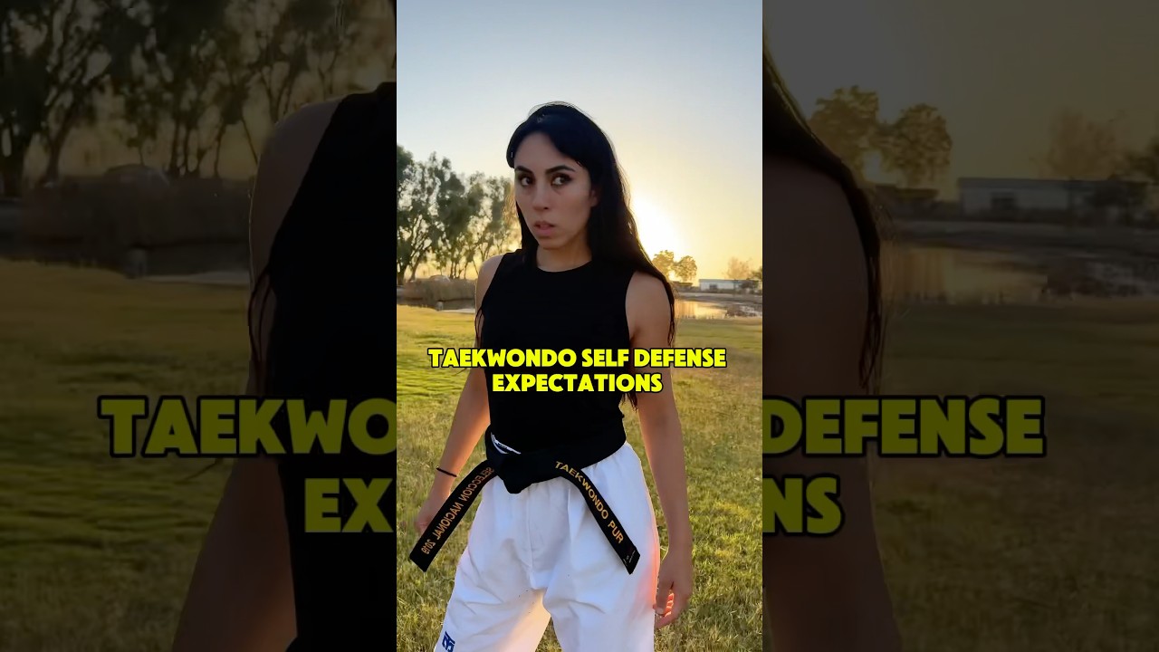 Taekwondo Self-Defense with @victoriastambaugholy: Expectation vs. Reality