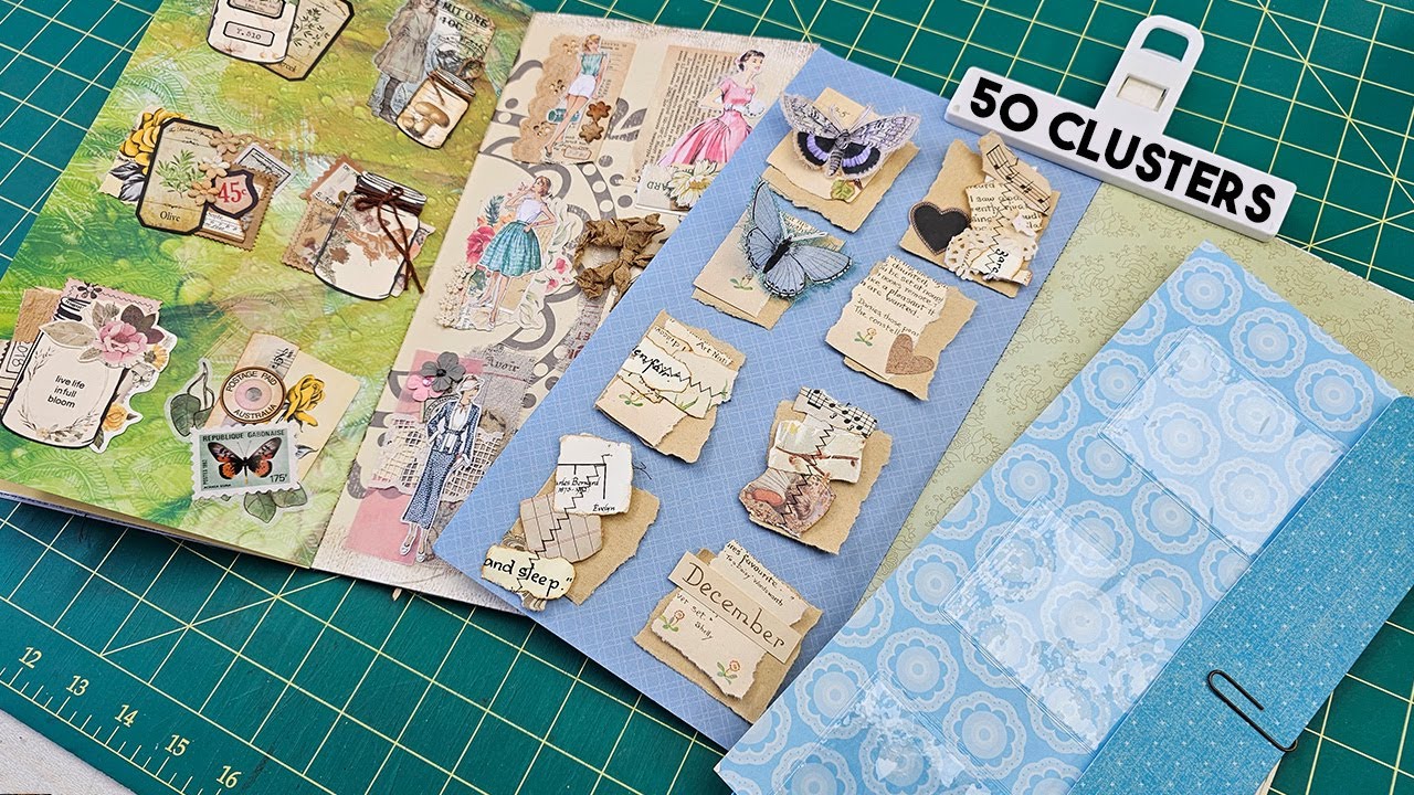 50 Cluster Ideas for Junk Journals 📚