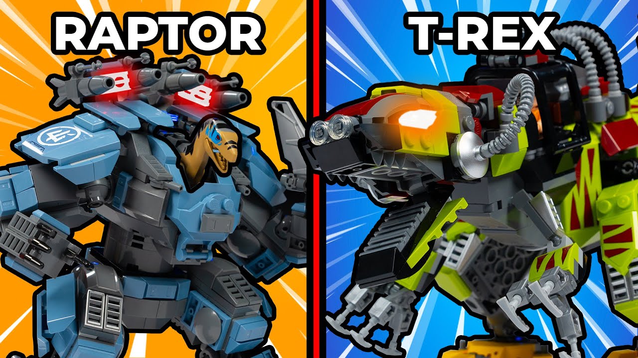 LEGO Dinosaur Mechs Battle Creations 🦖