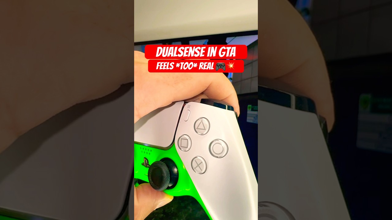 GTA on PS5: Enhanced Play with Adaptive Triggers 🎮