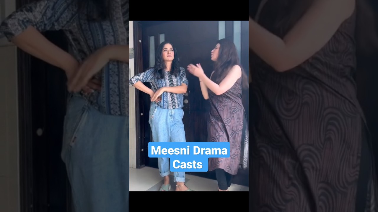 Behind the Scenes of Meesni Drama Set with Faiza Gillani & Najiba Faiz 🎬