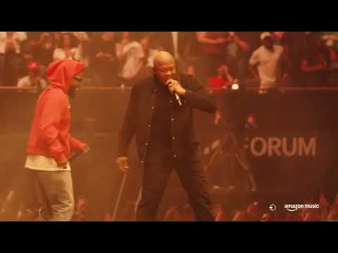 Dr Dre & Kendrick Lamar -Still D R E & California Love Live @ The Pop Out