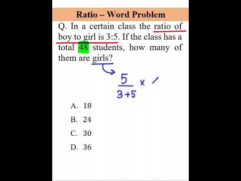Ratio - Simple Word Problem #shorts #maths #ratio #simplification #mathpractice