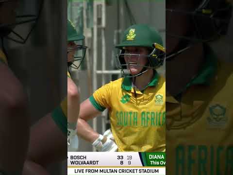 Anneke Bosch on the Charge #PAKWvSAW #BackOurGirls #SportsCentral #Shorts M3E1K