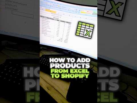 Adding Products to Shopify Using a CSV File