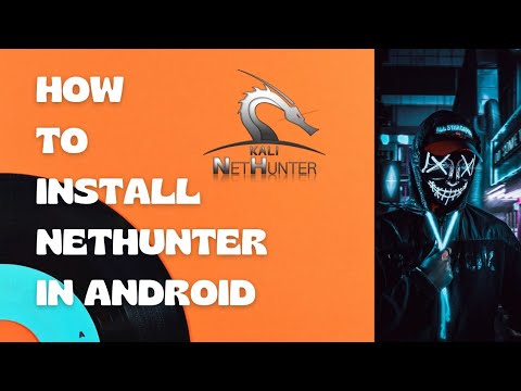 how to install Nethunter terminal in Android phone #nethunter #terminal #android