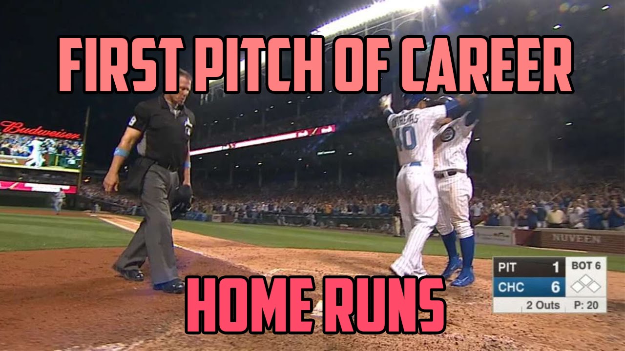 MLB First Career Home Runs: Epic First Pitches Compilation ⚾