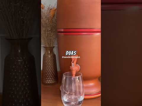 Os benefícios do filtro de barro! #flitro #flitrodebarro