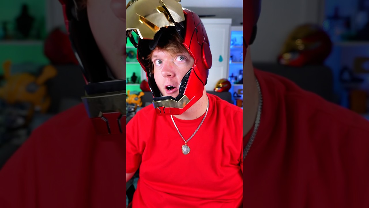 Most Realistic Upgraded Iron Man Helmet 🤖