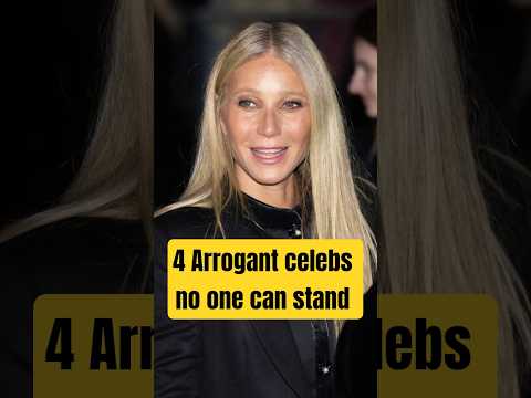 4 Arrogant celebs no one can stand #celebrity #hollywood #actor #movie