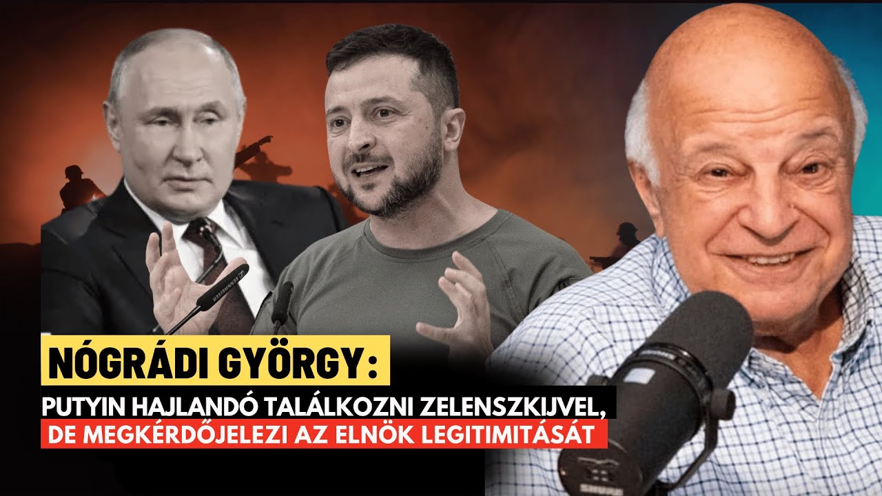 Putyin Meglepő Bejelentése az Ukrajna Elfoglalásáról – Nógrádi György Elemzése 🇷🇺