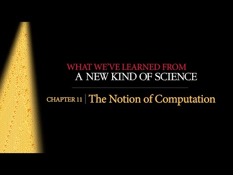 What We've Learned from NKS Chapter 11: The Notion of Computation