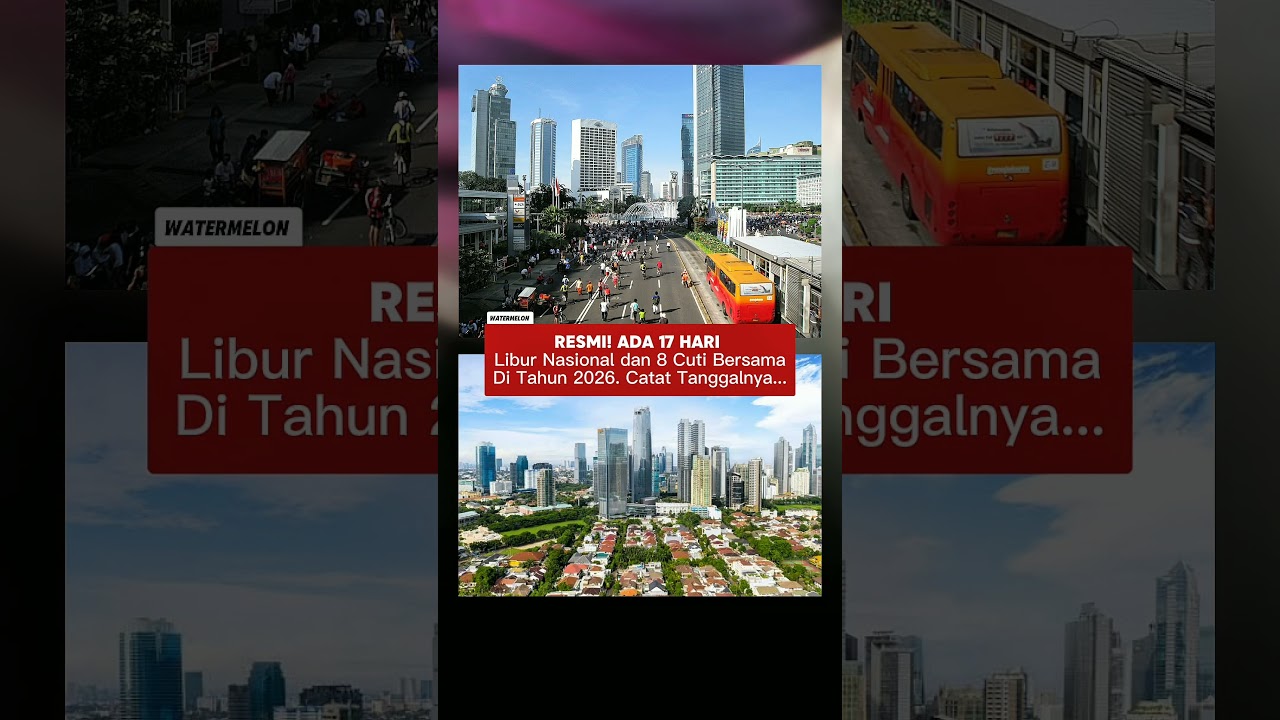 Ada 17 Daftar Hari Libur Nasional dan Cuti Bersama Tahun 2026