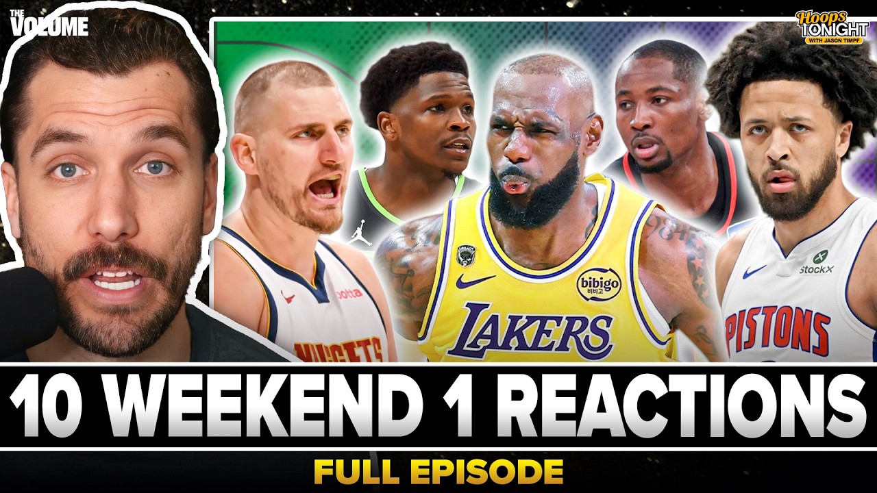 10 NBA Playoff Reactions: Lakers margin for error, Nuggets-Wolves adjustments, Pistons need help