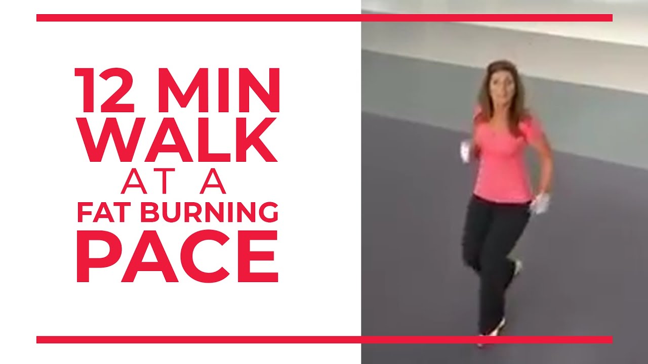 12-Minute Fat-Burning Walk at Home 🚶♀️