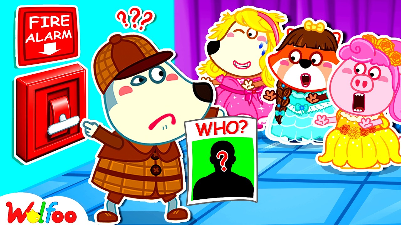 NEW| Detective Wolfoo 🕵️ Who Pulled The Fire Alarm? 🚨 Safety Tips | Wolfoo Channel | Kids Cartoon