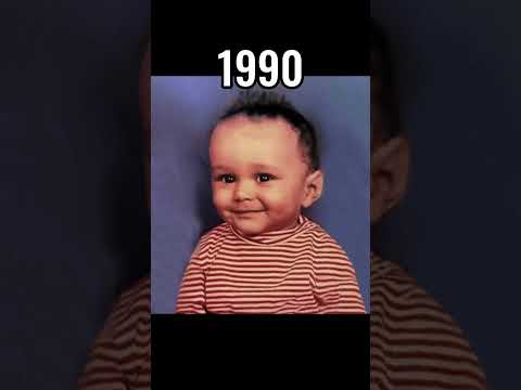 Famous singers (Then vs Now) #childhood #thenandnow #singers #xxtentacion #memes