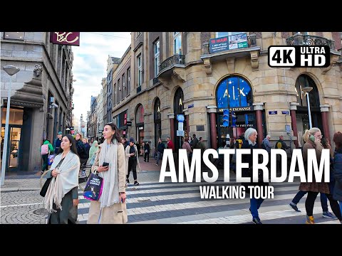 Amsterdam's Most Beautiful Canals in 4K ๐ถโโ๏ธ