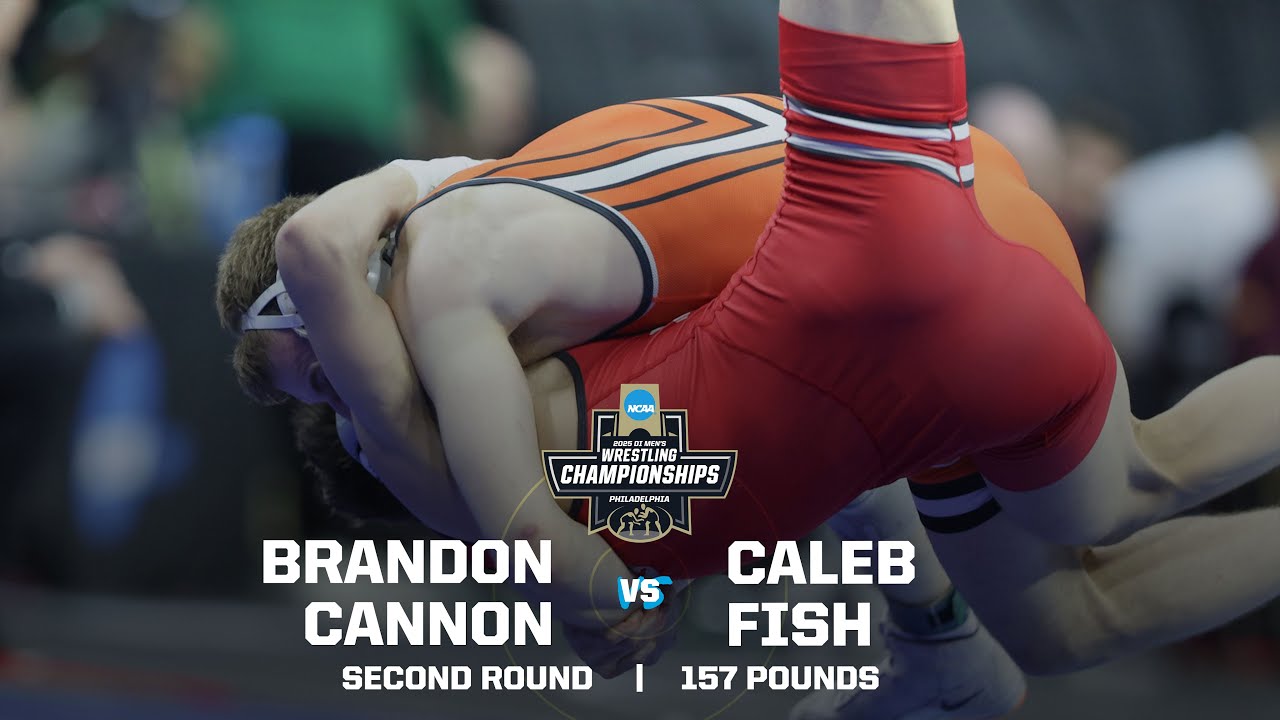 Cannon vs. Fish: 2025 NCAA Wrestling R2 (157 lbs) 🥇