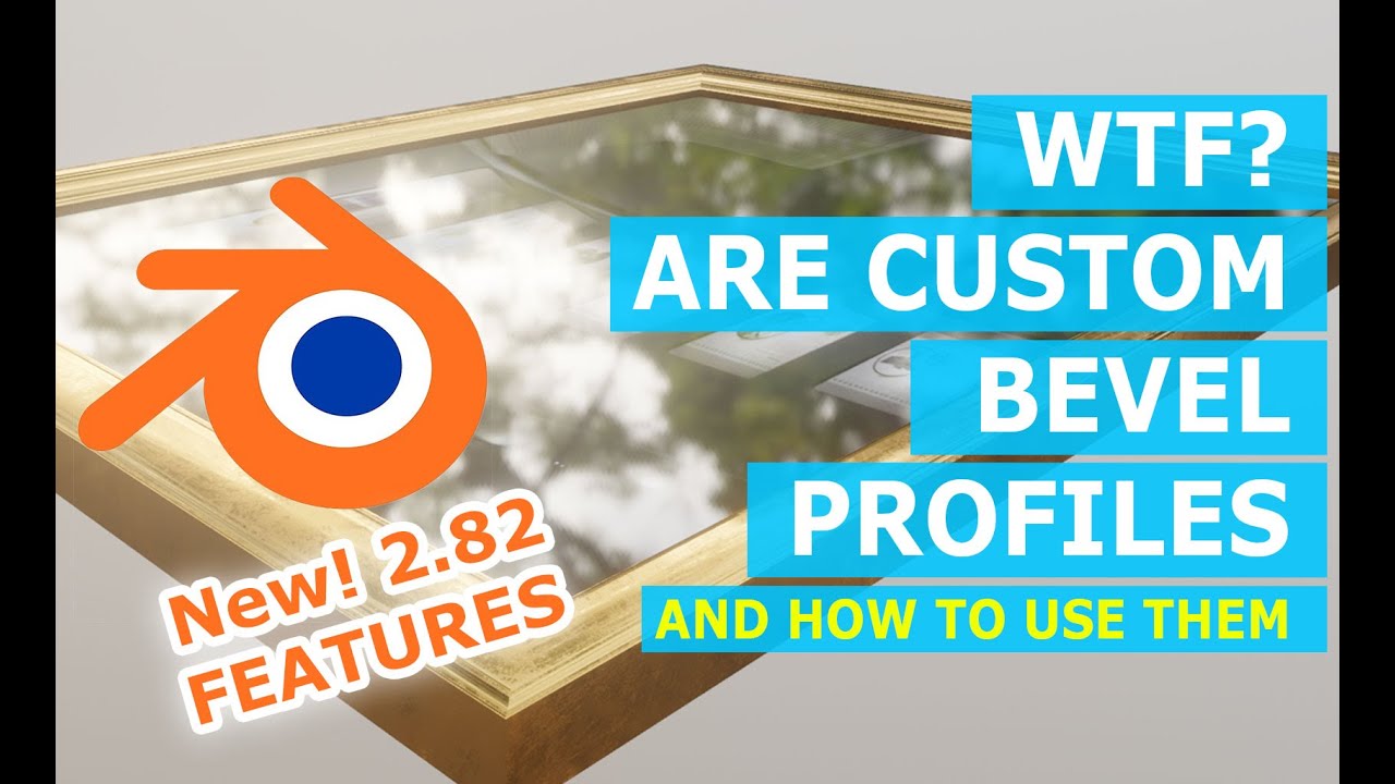 new! features in blender 2.82   custom bevel profiles