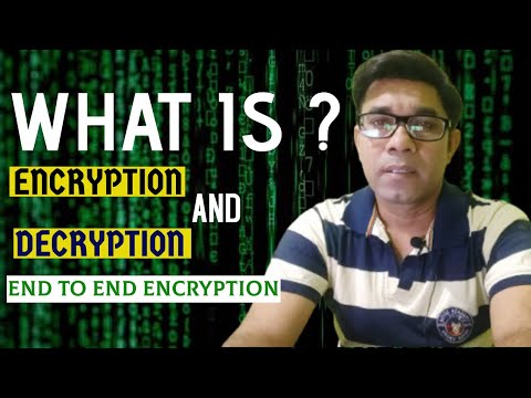 encryption and decryption in hindi |What is Encryption? | What is Encryption and Decryption ?