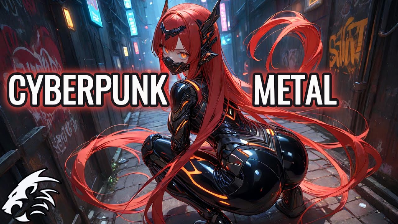 [1 Hour] Cyberpunk Metal V1 🎸🔥 Music for Gaming & More