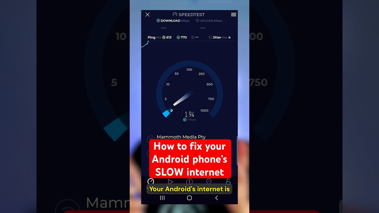 Fix Slow Internet on Android π±