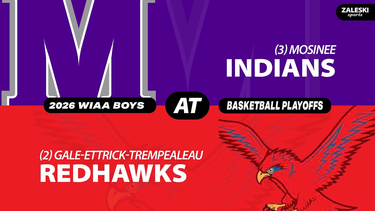 (3) Mosinee at (2) Gale-Ettrick-Trempealeau | 2026 WIAA Boys Basketball Regional Final