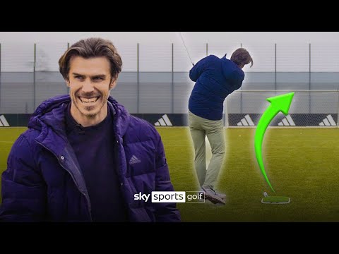 Gareth Bale Hits STUNNING Halfway Crossbar Shot | Bale vs Grant Golf Crossbar Challenge
