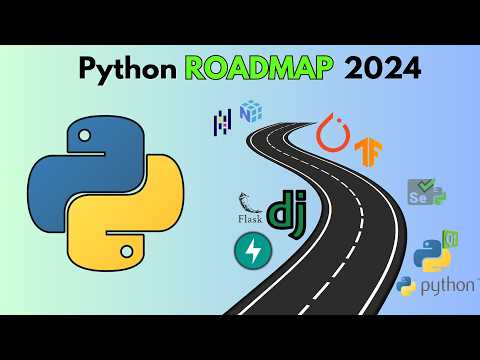 Python Programming ROADMAP :How to Become a PYTHON Developer (2025)