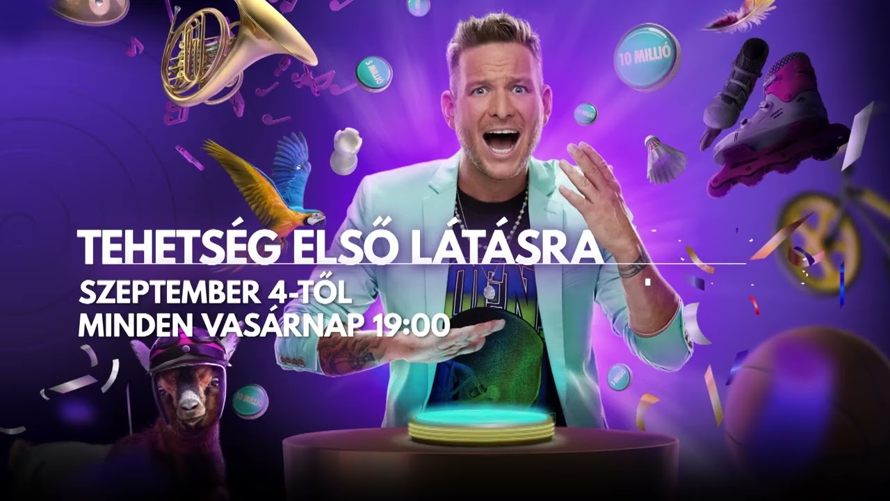 Tehetség Első Látásra: Új szezon kezdődik szeptember 4-től az RTL Klubon 🎤
