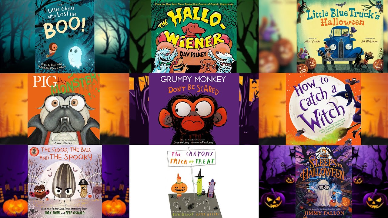 1 Hour of Spooky Halloween Read-Alouds π