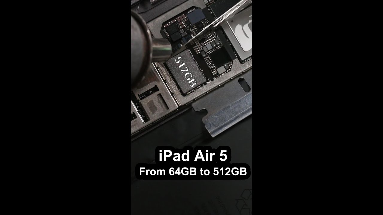Upgrade iPad Air 5 Storage from 64GB to 512GB 🚀