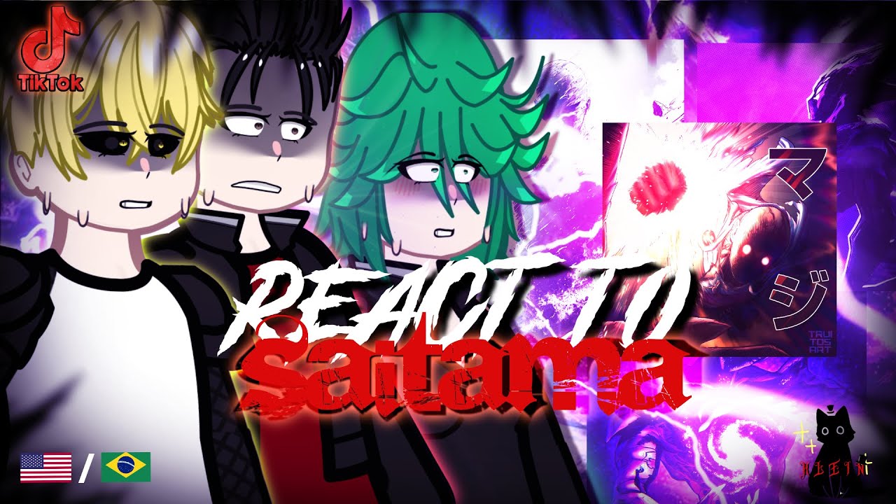 One Punch Man React: Saitama | W.Moriarty KZN